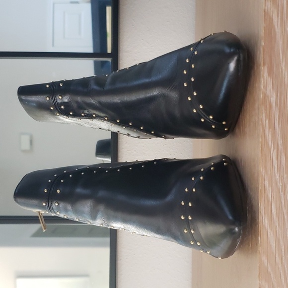 Calvin Klein Studded Grazia Ankle Boots - Picture 4 of 11
